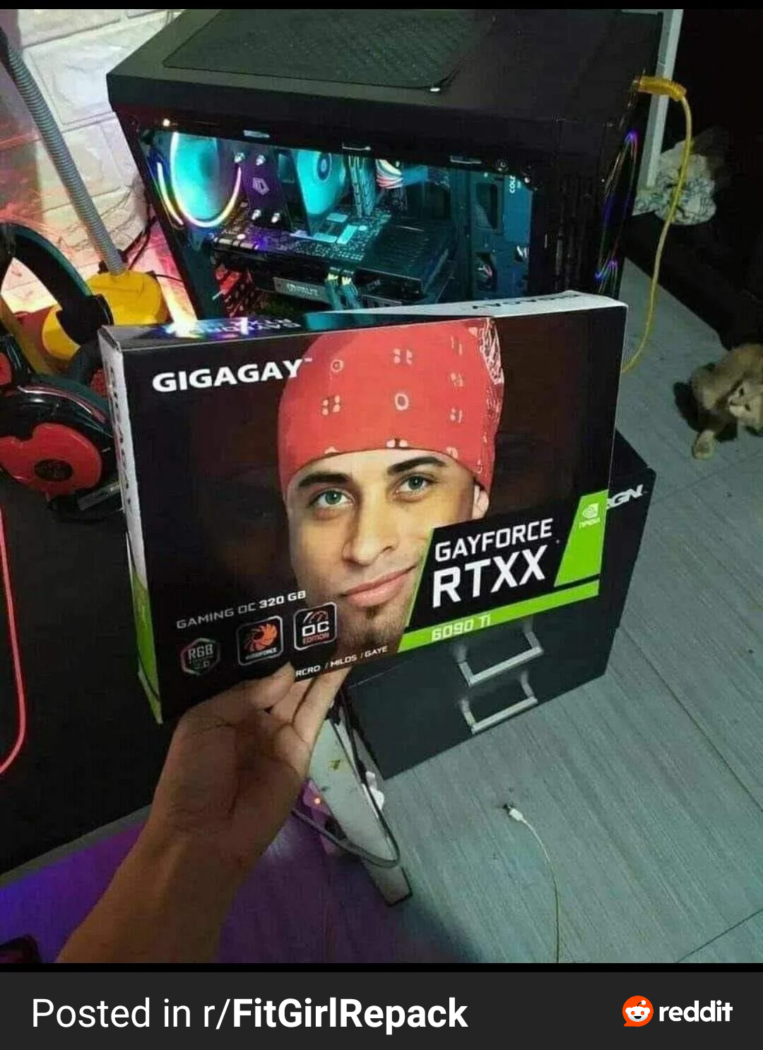 RTXX 6090 TI Gayforce edition